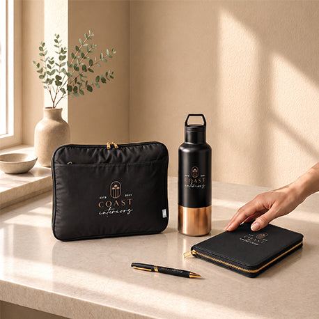 Branded executive gift set