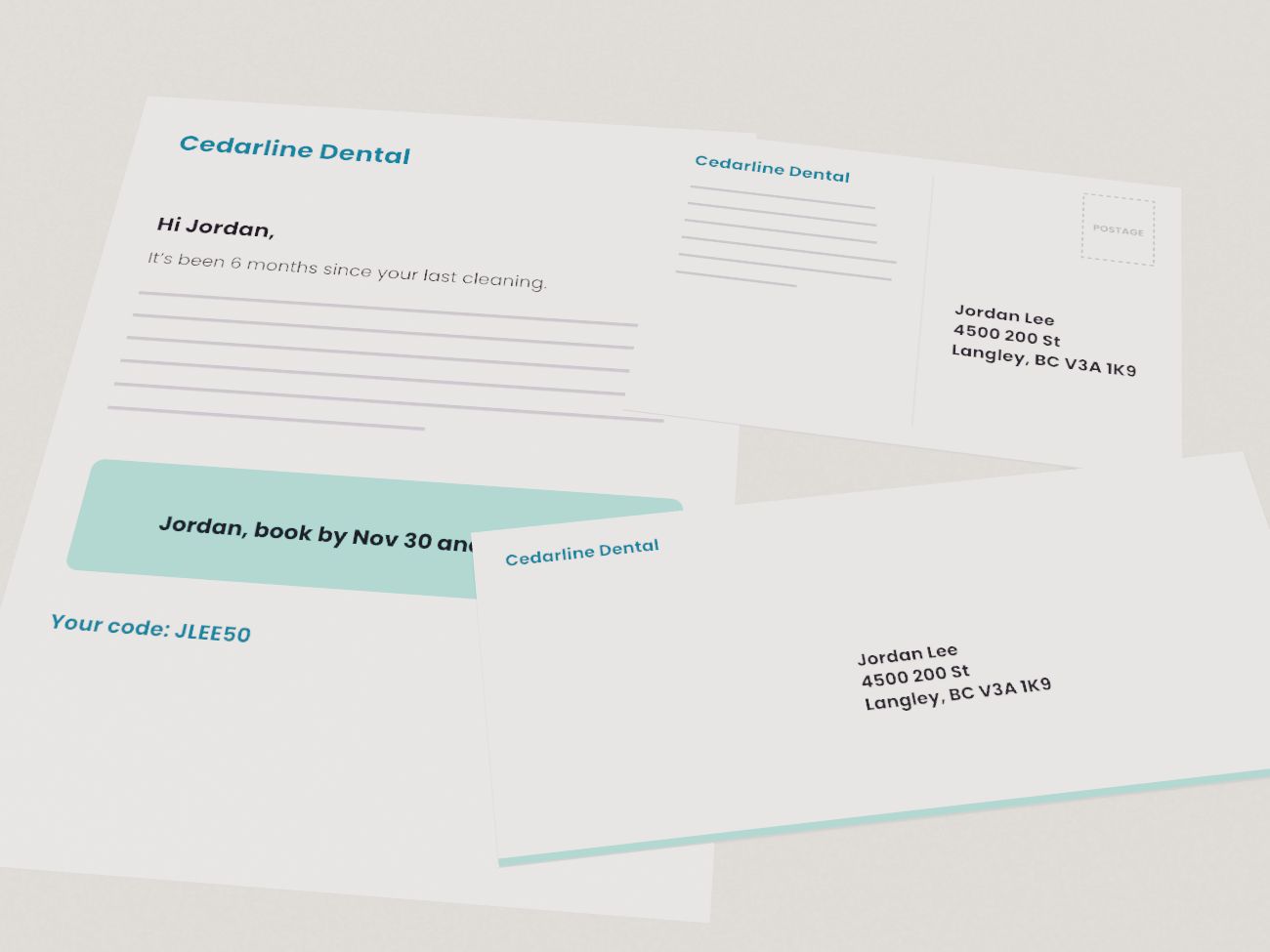 Personalized direct mail